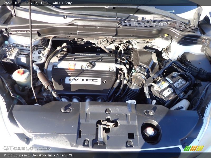 Taffeta White / Gray 2008 Honda CR-V LX