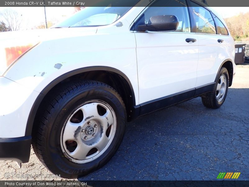 Taffeta White / Gray 2008 Honda CR-V LX