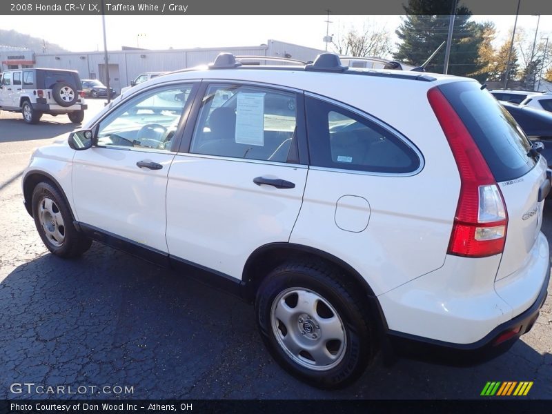 Taffeta White / Gray 2008 Honda CR-V LX