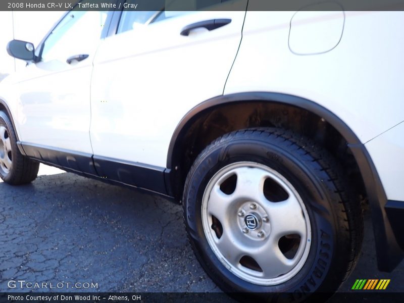 Taffeta White / Gray 2008 Honda CR-V LX