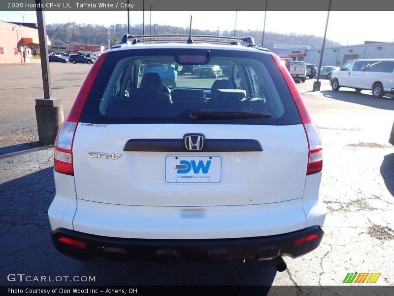 Taffeta White / Gray 2008 Honda CR-V LX