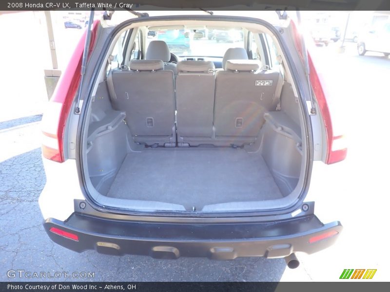 Taffeta White / Gray 2008 Honda CR-V LX