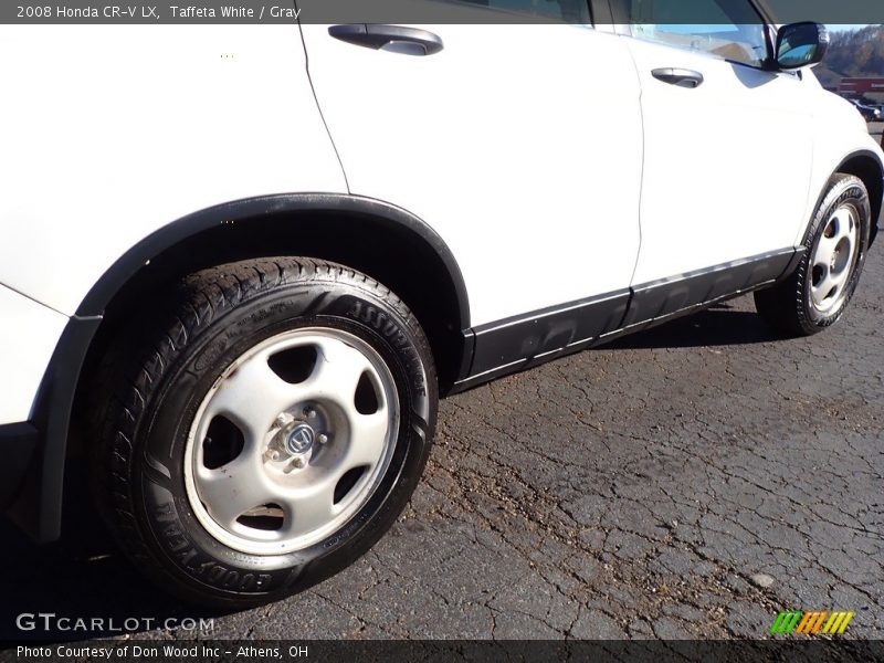Taffeta White / Gray 2008 Honda CR-V LX