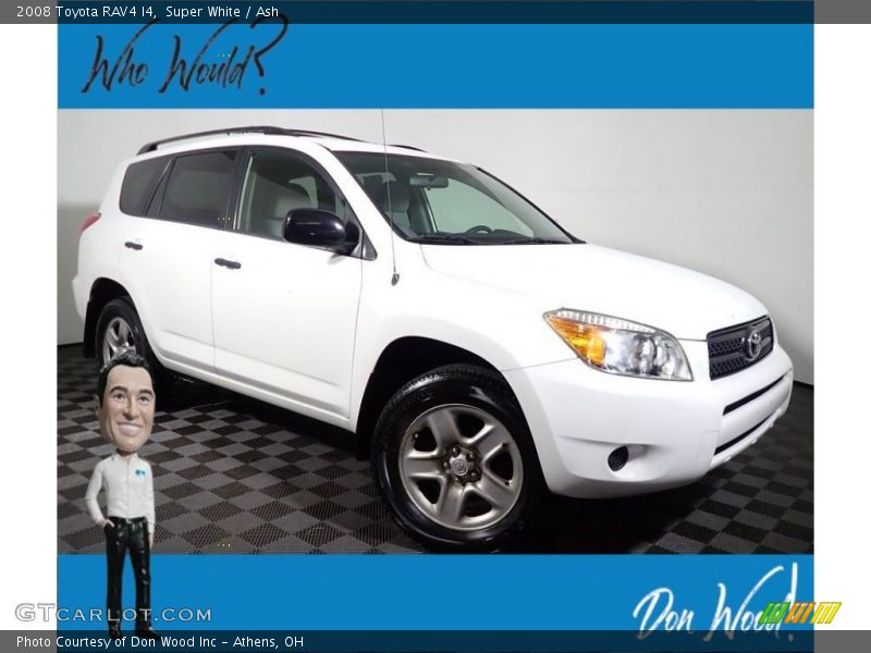 Super White / Ash 2008 Toyota RAV4 I4