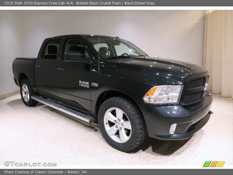  2015 1500 Express Crew Cab 4x4 Brilliant Black Crystal Pearl