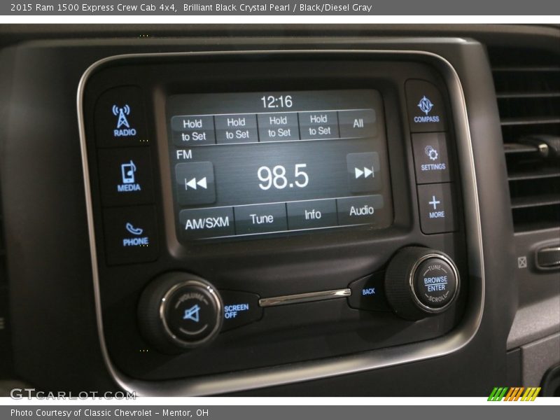 Audio System of 2015 1500 Express Crew Cab 4x4