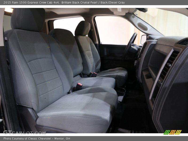 Front Seat of 2015 1500 Express Crew Cab 4x4
