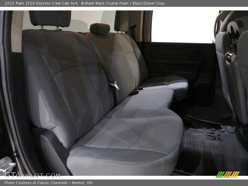 Rear Seat of 2015 1500 Express Crew Cab 4x4