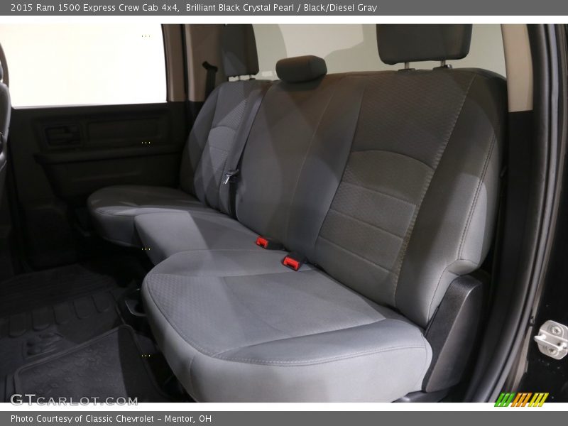 Rear Seat of 2015 1500 Express Crew Cab 4x4