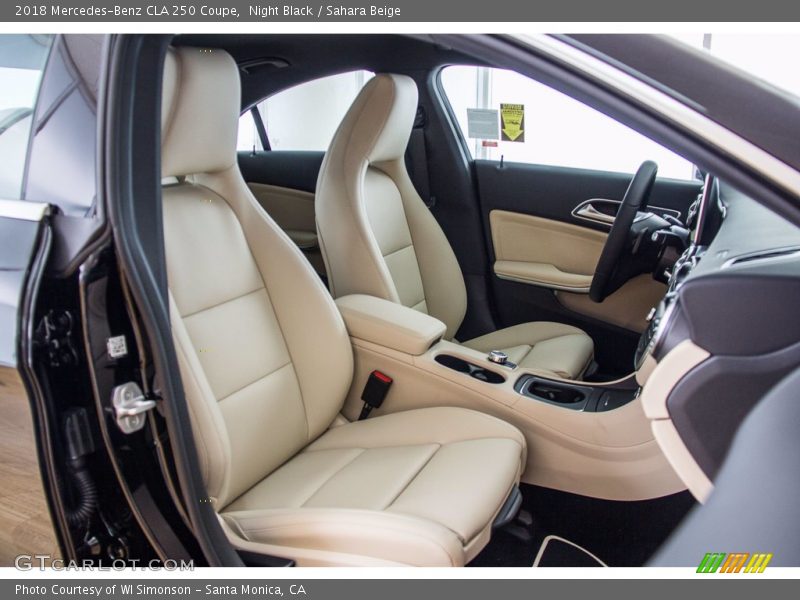 Night Black / Sahara Beige 2018 Mercedes-Benz CLA 250 Coupe