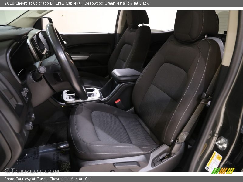 Deepwood Green Metallic / Jet Black 2018 Chevrolet Colorado LT Crew Cab 4x4