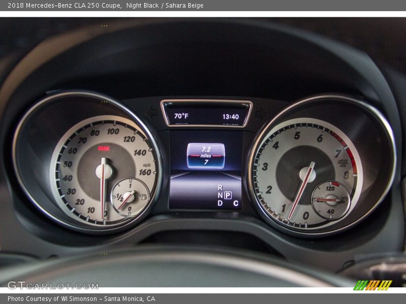 Night Black / Sahara Beige 2018 Mercedes-Benz CLA 250 Coupe