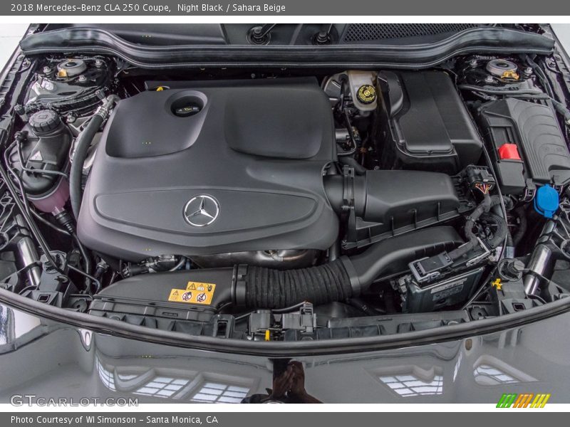 Night Black / Sahara Beige 2018 Mercedes-Benz CLA 250 Coupe