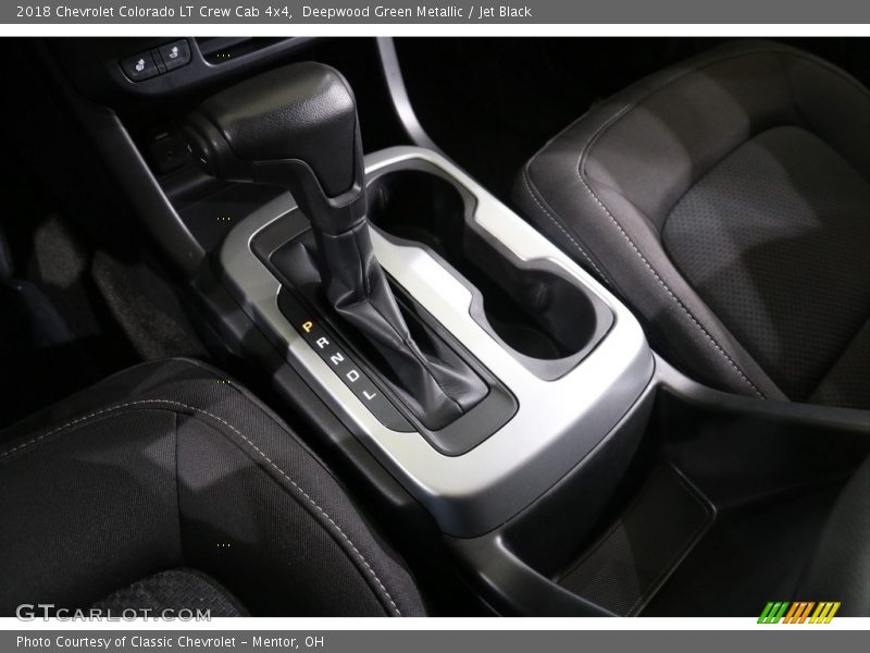 Deepwood Green Metallic / Jet Black 2018 Chevrolet Colorado LT Crew Cab 4x4