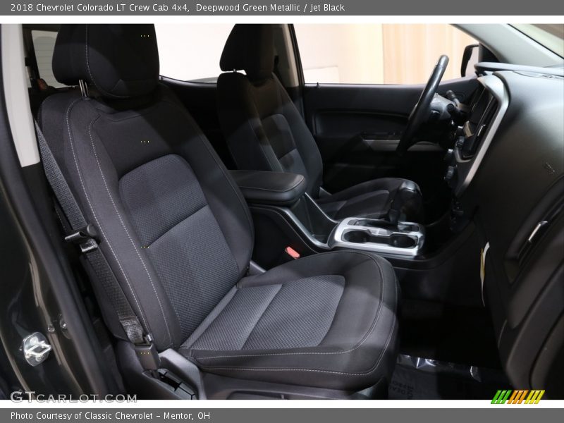 Deepwood Green Metallic / Jet Black 2018 Chevrolet Colorado LT Crew Cab 4x4