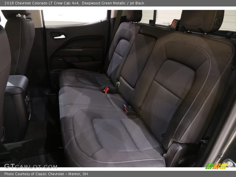 Deepwood Green Metallic / Jet Black 2018 Chevrolet Colorado LT Crew Cab 4x4