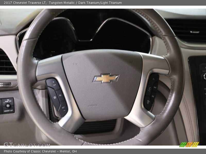 Tungsten Metallic / Dark Titanium/Light Titanium 2017 Chevrolet Traverse LT