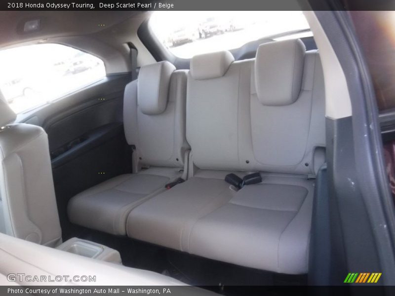 Deep Scarlet Pearl / Beige 2018 Honda Odyssey Touring