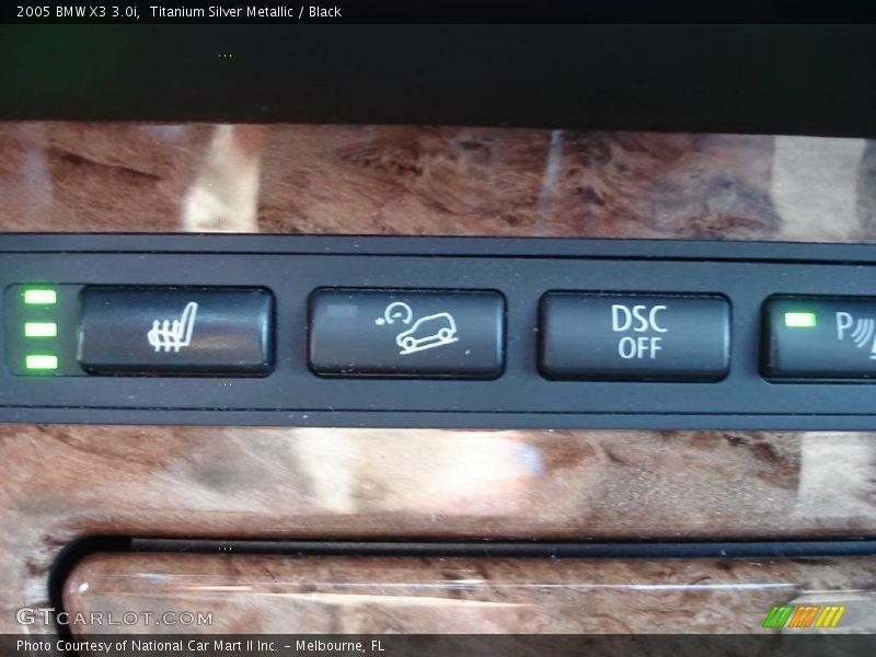 Titanium Silver Metallic / Black 2005 BMW X3 3.0i