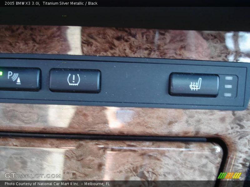 Titanium Silver Metallic / Black 2005 BMW X3 3.0i