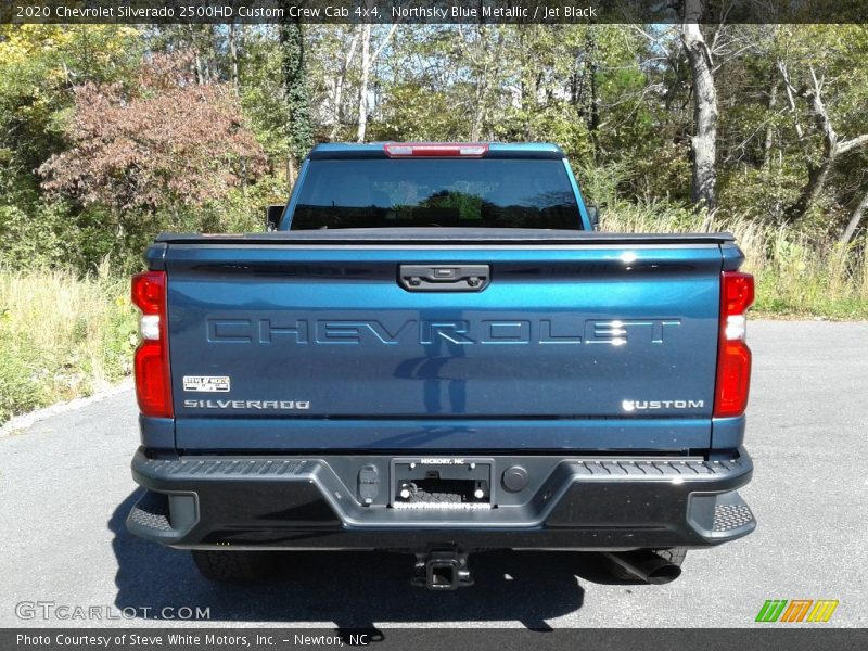Northsky Blue Metallic / Jet Black 2020 Chevrolet Silverado 2500HD Custom Crew Cab 4x4