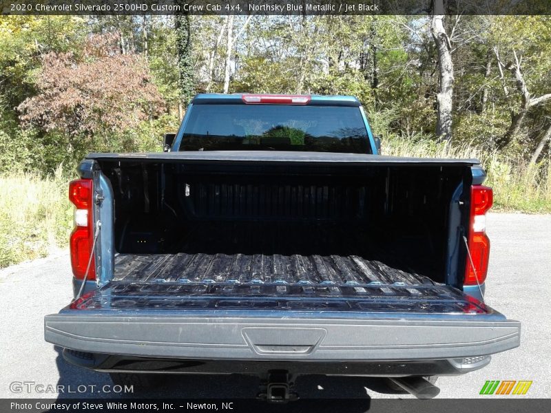 Northsky Blue Metallic / Jet Black 2020 Chevrolet Silverado 2500HD Custom Crew Cab 4x4