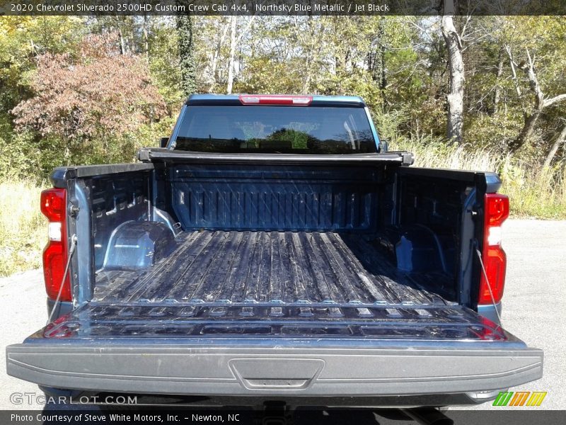 Northsky Blue Metallic / Jet Black 2020 Chevrolet Silverado 2500HD Custom Crew Cab 4x4