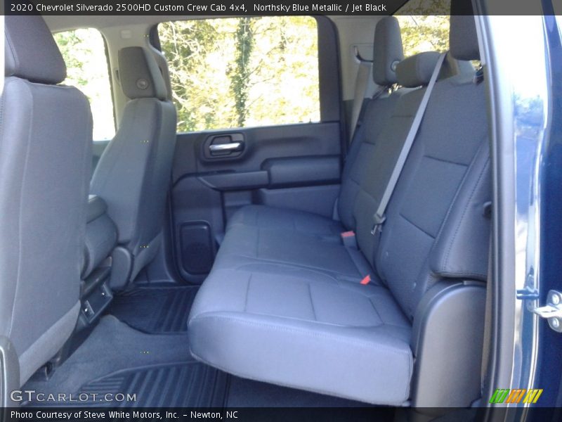 Northsky Blue Metallic / Jet Black 2020 Chevrolet Silverado 2500HD Custom Crew Cab 4x4