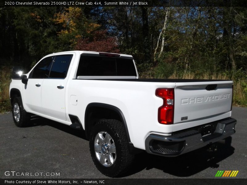 Summit White / Jet Black 2020 Chevrolet Silverado 2500HD LTZ Crew Cab 4x4