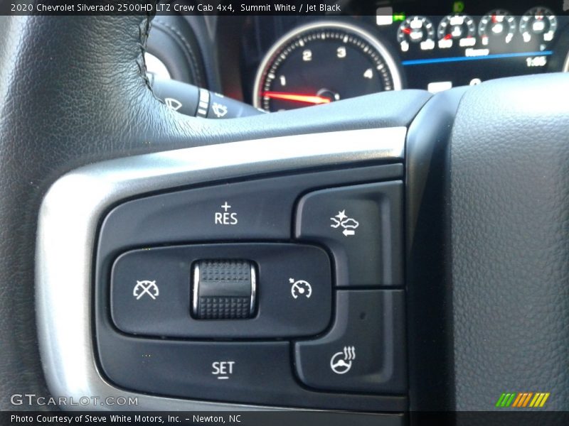 Summit White / Jet Black 2020 Chevrolet Silverado 2500HD LTZ Crew Cab 4x4