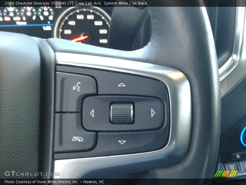 Summit White / Jet Black 2020 Chevrolet Silverado 2500HD LTZ Crew Cab 4x4