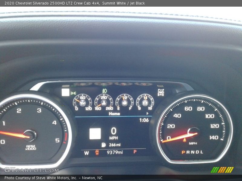 Summit White / Jet Black 2020 Chevrolet Silverado 2500HD LTZ Crew Cab 4x4