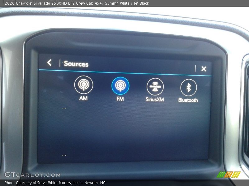 Summit White / Jet Black 2020 Chevrolet Silverado 2500HD LTZ Crew Cab 4x4
