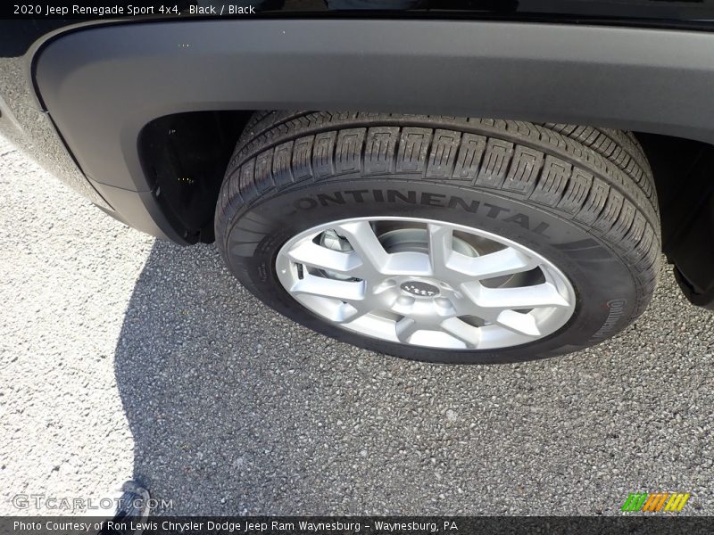 Black / Black 2020 Jeep Renegade Sport 4x4