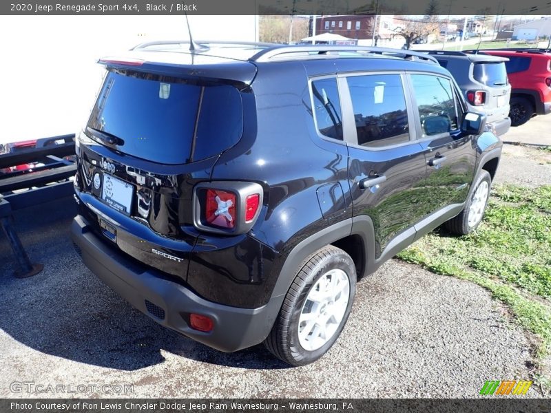 Black / Black 2020 Jeep Renegade Sport 4x4