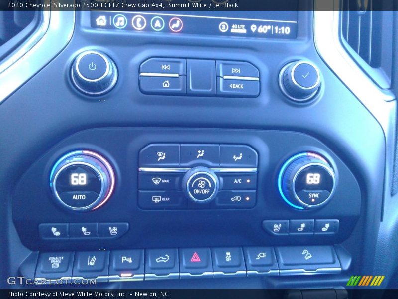 Summit White / Jet Black 2020 Chevrolet Silverado 2500HD LTZ Crew Cab 4x4