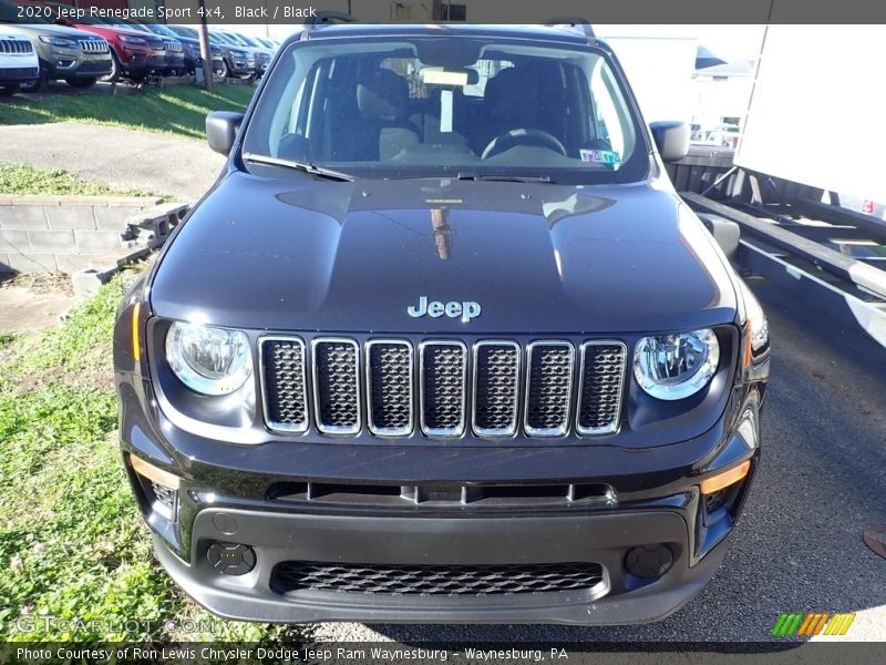 Black / Black 2020 Jeep Renegade Sport 4x4