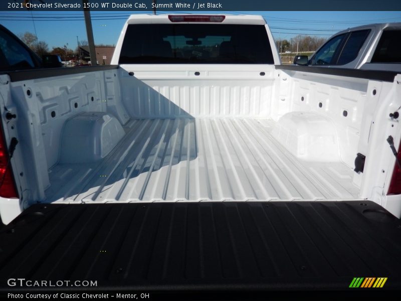 Summit White / Jet Black 2021 Chevrolet Silverado 1500 WT Double Cab