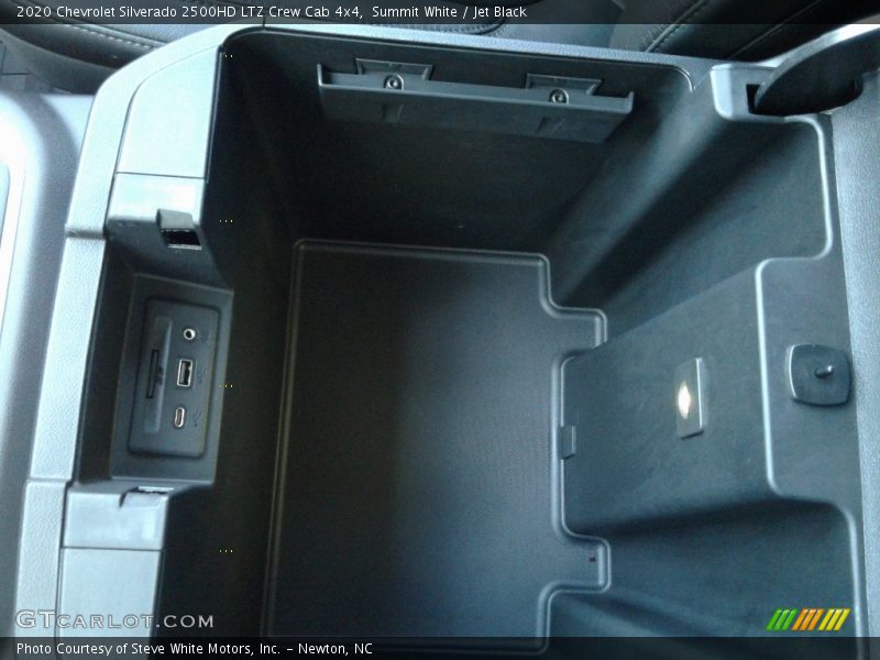 Summit White / Jet Black 2020 Chevrolet Silverado 2500HD LTZ Crew Cab 4x4