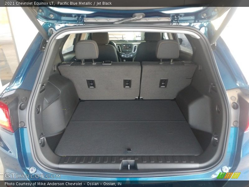 Pacific Blue Metallic / Jet Black 2021 Chevrolet Equinox LT