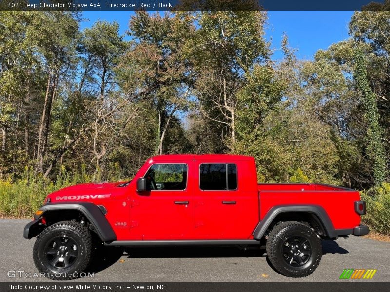Firecracker Red / Black 2021 Jeep Gladiator Mojave 4x4