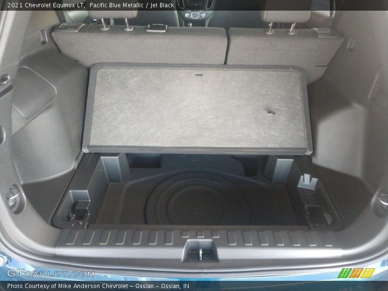 Pacific Blue Metallic / Jet Black 2021 Chevrolet Equinox LT
