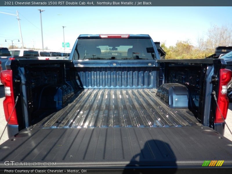 Northsky Blue Metallic / Jet Black 2021 Chevrolet Silverado 1500 RST Double Cab 4x4
