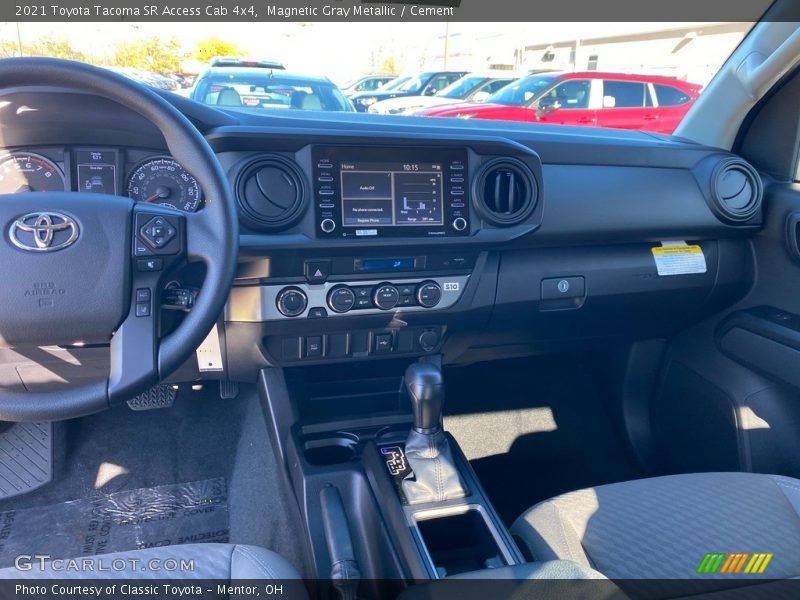 Magnetic Gray Metallic / Cement 2021 Toyota Tacoma SR Access Cab 4x4