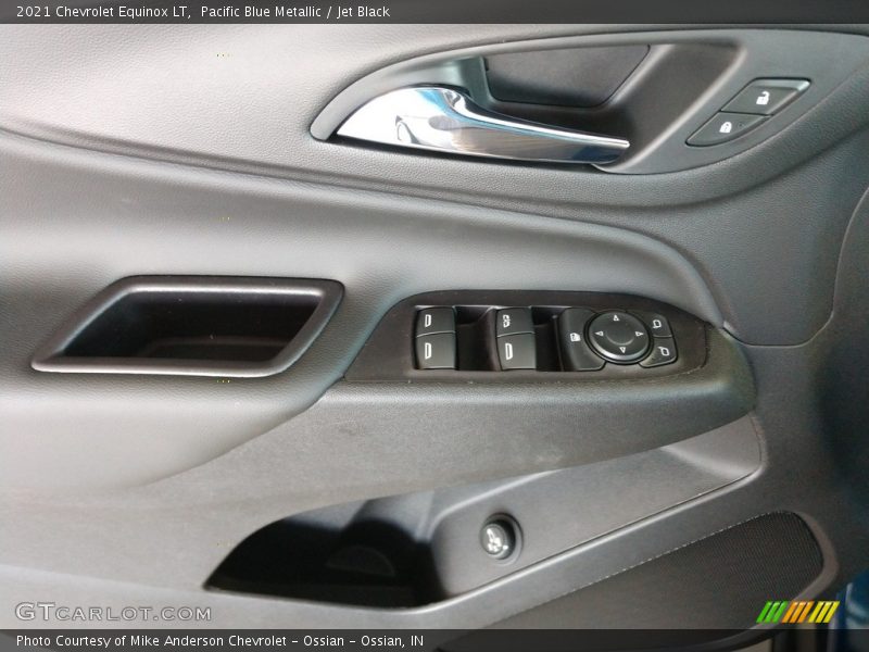Pacific Blue Metallic / Jet Black 2021 Chevrolet Equinox LT