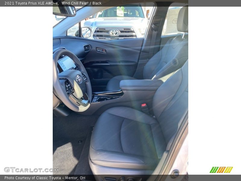 Wind Chill Pearl / Black 2021 Toyota Prius XLE AWD-e