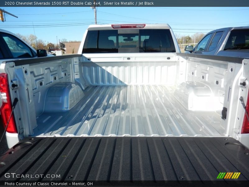 Silver Ice Metallic / Jet Black 2020 Chevrolet Silverado 1500 RST Double Cab 4x4