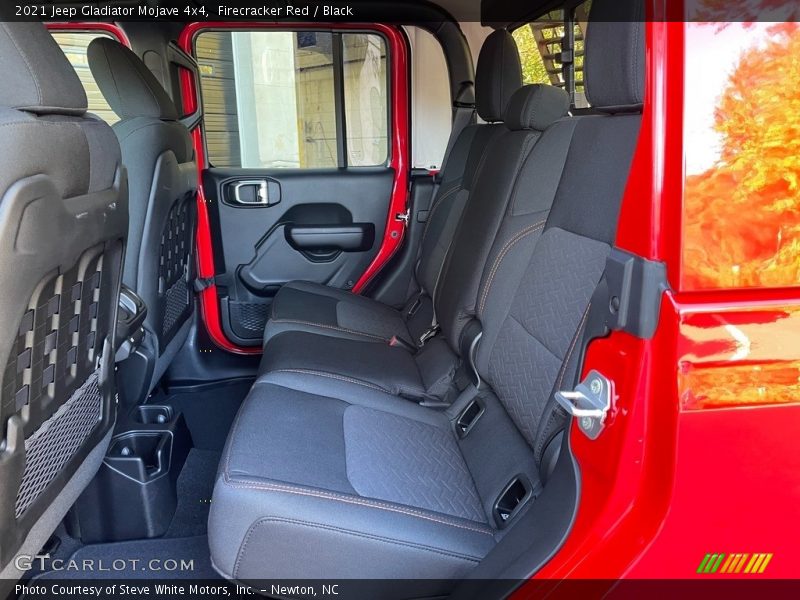 Rear Seat of 2021 Gladiator Mojave 4x4