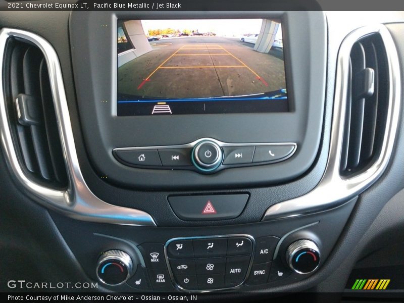 Pacific Blue Metallic / Jet Black 2021 Chevrolet Equinox LT