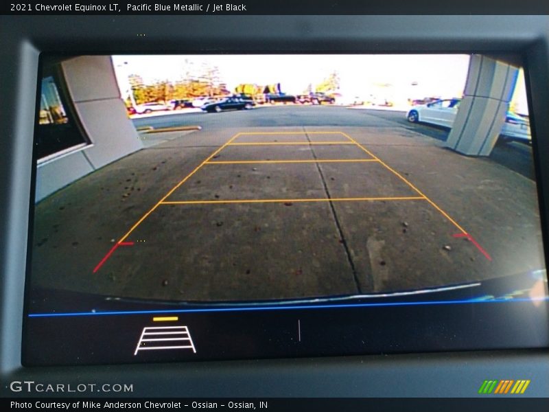 Pacific Blue Metallic / Jet Black 2021 Chevrolet Equinox LT
